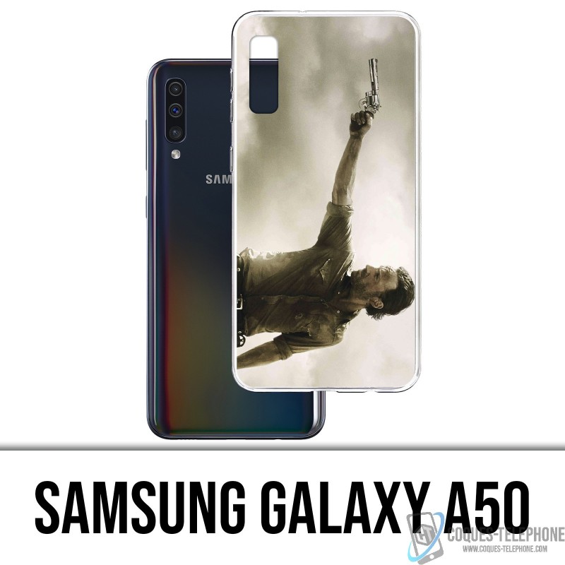 Samsung Galaxy A50 Case - Walking Dead Gun