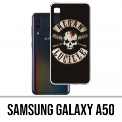 Case Samsung Galaxy A50 - Walking Dead Logo Negan Lucille