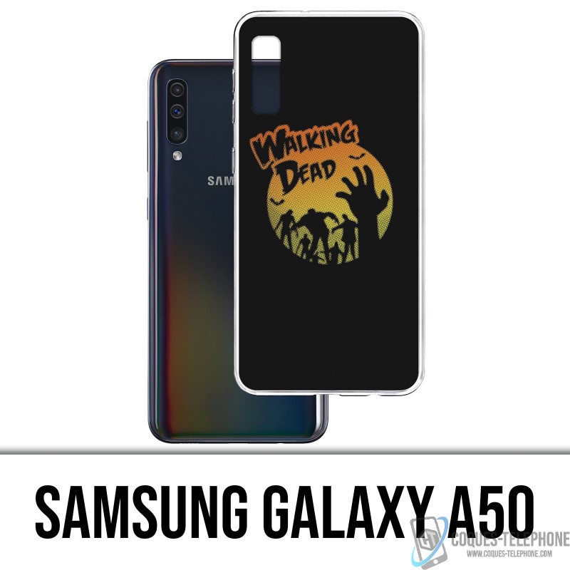 Samsung Galaxy A50 Custodia - Walking Dead Vintage Logo Vintage