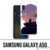 Coque Samsung Galaxy A50 - Walking Dead Ombre Zombies