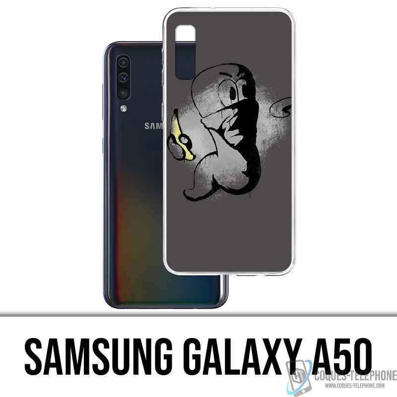 Funda Samsung Galaxy A50 - Gusano de etiqueta