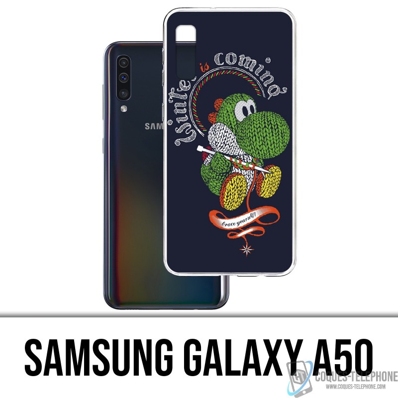 Samsung Galaxy A50 Case - Yoshi Winter Is Coming