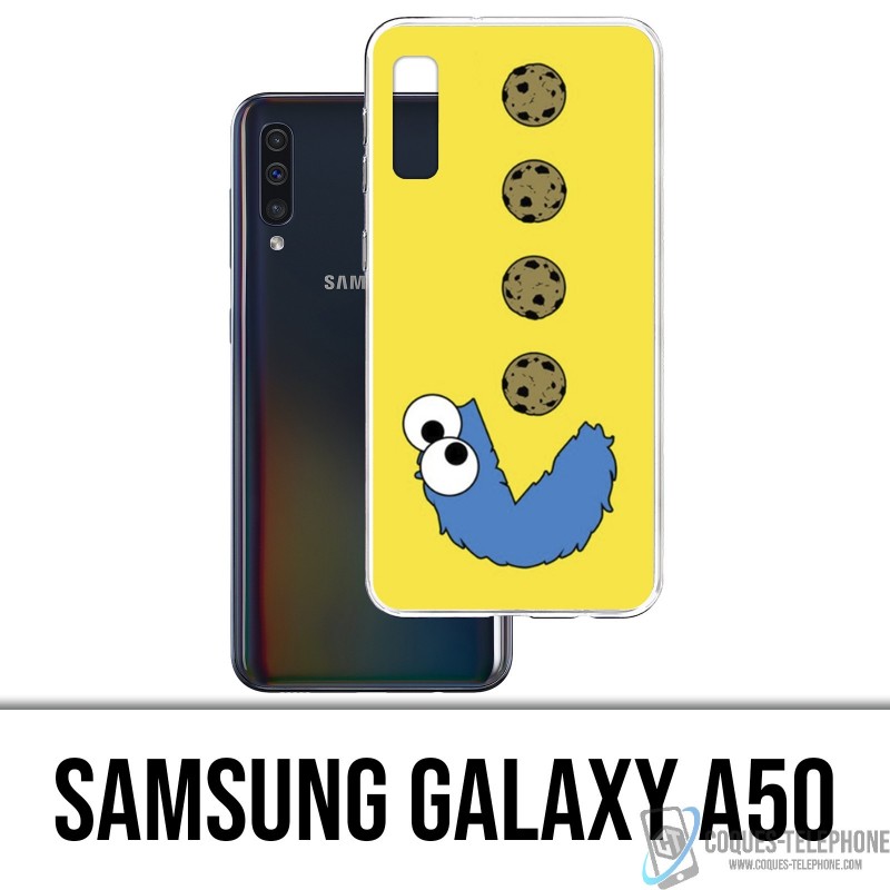 Case Samsung Galaxy A50 - Cookie Monster Pacman
