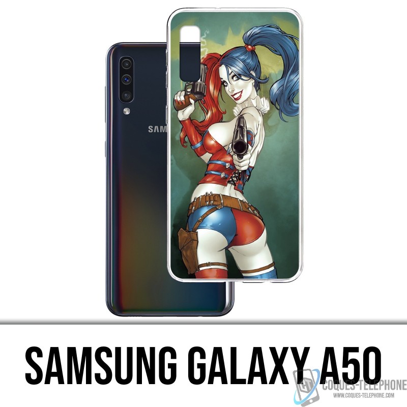 Samsung Galaxy A50 Case - Harley Quinn Comics