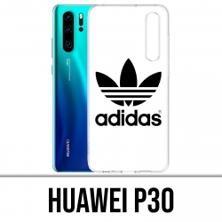 Huawei P30 Funda - Adidas Classic White