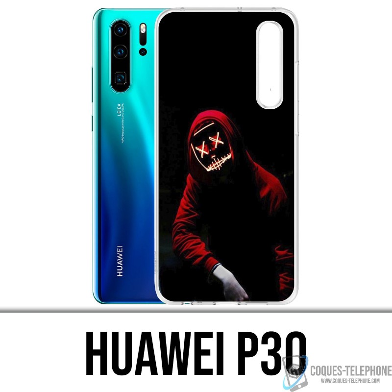 Huawei P30 Case - Amerikanische Albtraummaske
