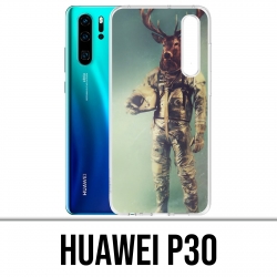 Funda Huawei P30 - Animal astronauta ciervo