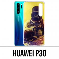 Huawei P30 Custodia - Scimmia astronauta animale
