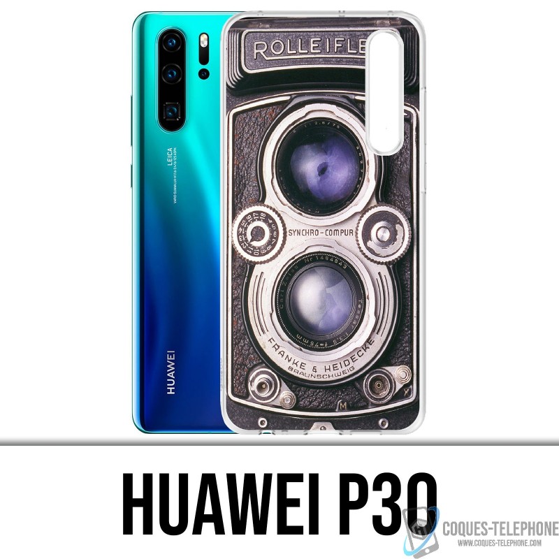 Huawei P30 Case - Vintage Camera