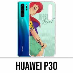 Coque Huawei P30 - Ariel Sirène Hipster