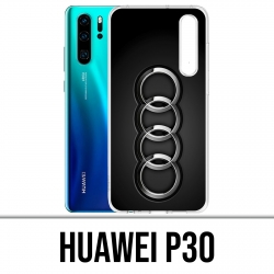 Huawei P30 Case - Audi Logo Metall