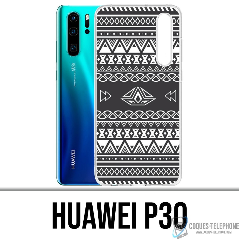 Coque Huawei P30 - Azteque Gris