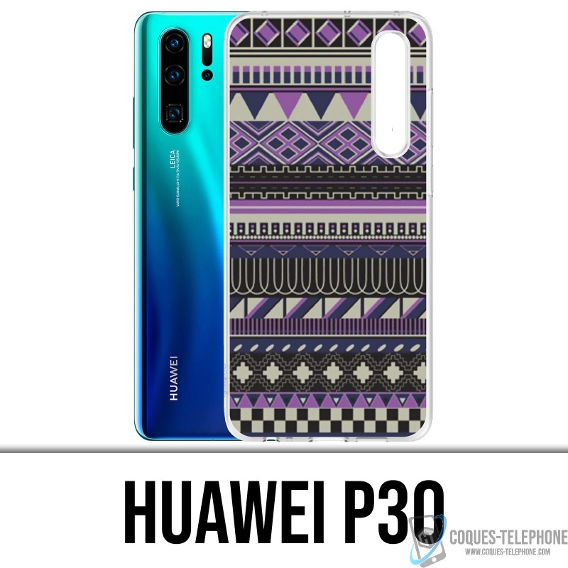 Hülle Huawei P30 - Azteken-Violett