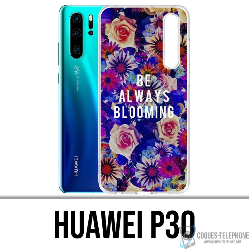 Case Huawei P30 - Immer blühen