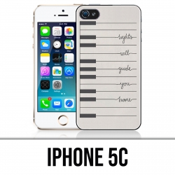 Funda iPhone 5C - Guía de luz Inicio