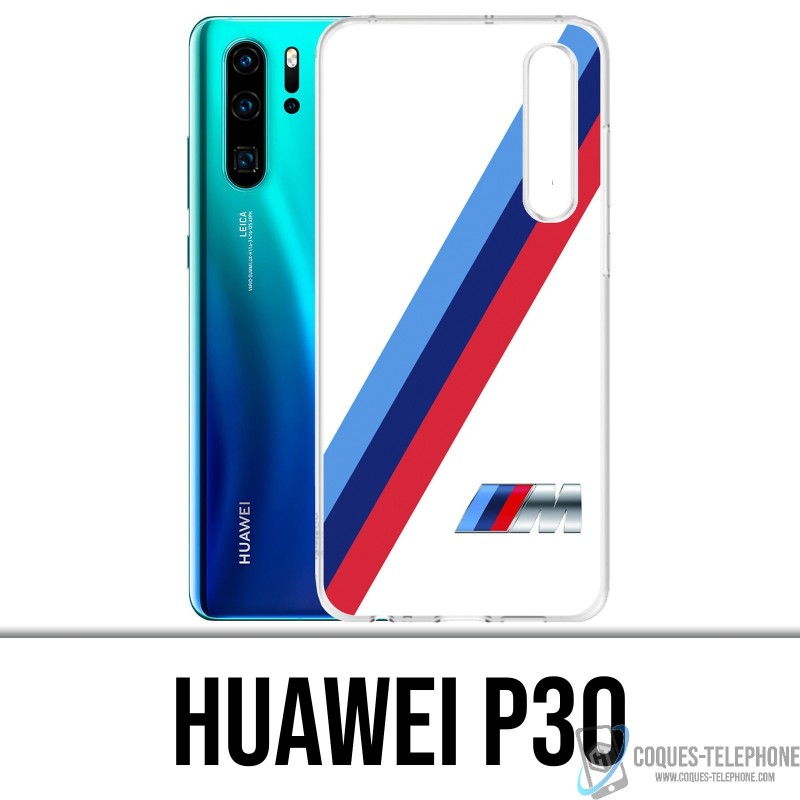 Huawei P30 Case - Bmw M Leistung Weiß