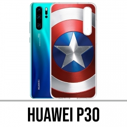 Case Huawei P30 - Shield Captain America Avengers