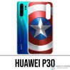Case Huawei P30 - Shield Captain America Avengers