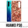Funda Huawei P30 - Ramo de rosas