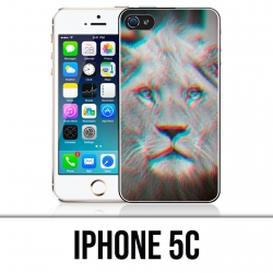 Coque iPhone 5C - Lion 3D