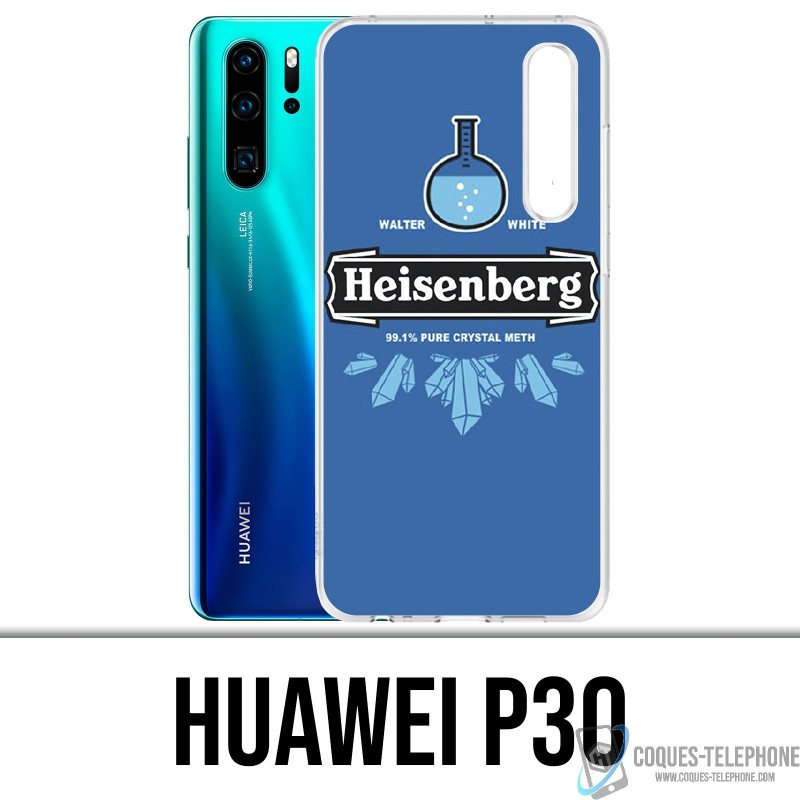 Funda Huawei P30 - Braeking Bad Heisenberg Logotipo
