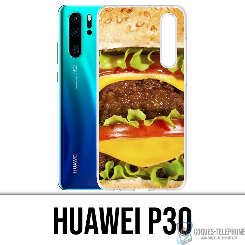 Huawei P30 Funda - Burger