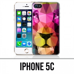 Coque iPhone 5C - Lion Geometrique