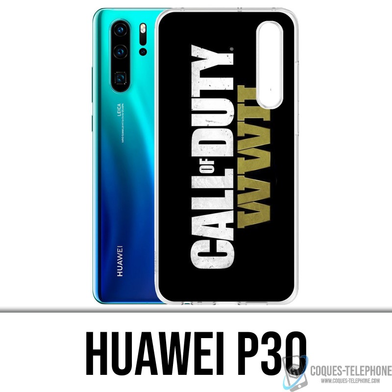 Custodia Huawei P30 - Logo Call Of Duty Ww2