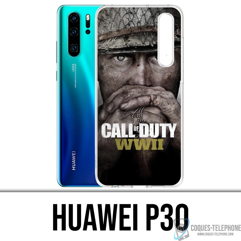 Case Huawei P30 - Call Of Duty Ww2 Soldiers