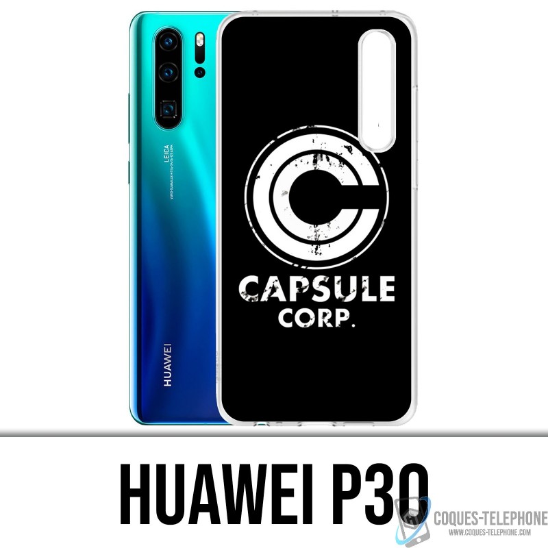 Coque Huawei P30 - Capsule Corp Dragon Ball