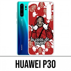 Case Huawei P30 - Casa De Papel Cartoon