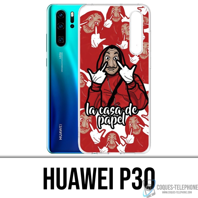 Coque Huawei P30 - Casa De Papel Cartoon