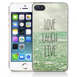 Funda para teléfono Love Laugh Live
