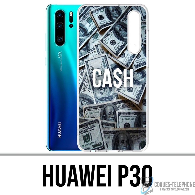Custodia Huawei P30 - Dollari in contanti