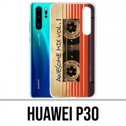 Coque Huawei P30 - Cassette Audio Vintage Gardiens De La Galaxie