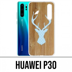 Case Huawei P30 - Bird Antler Deer