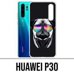 Funda Huawei P30 - Pug Dog Dj