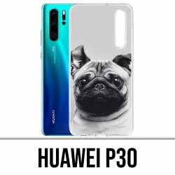 Huawei Custodia P30 - Pug Ear Dog