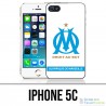 IPhone 5C case - Logo Om Marseille Blanc
