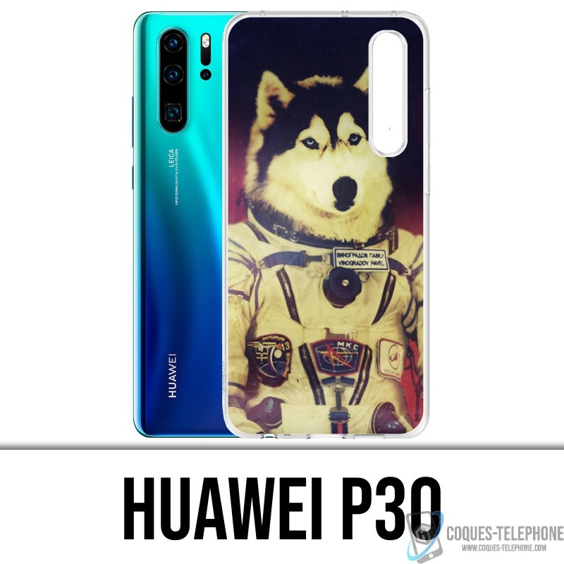 Huawei P30 Case - Astronaut Jusky Dog
