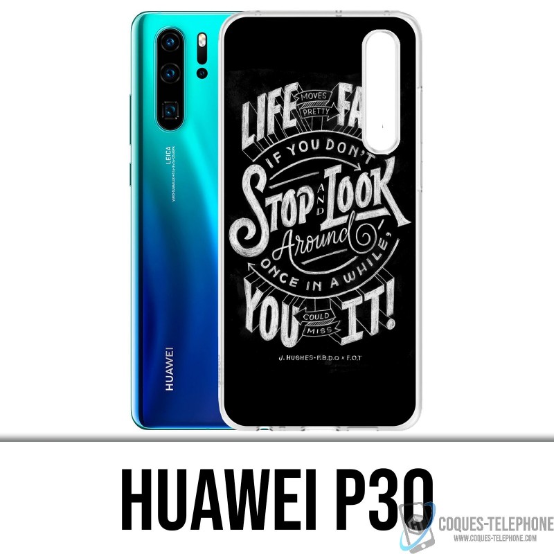 Huawei P30 Case - Citation Life Fast Stop Look Around