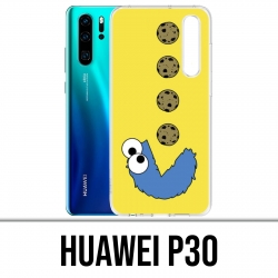 Coque Huawei P30 - Cookie Monster Pacman