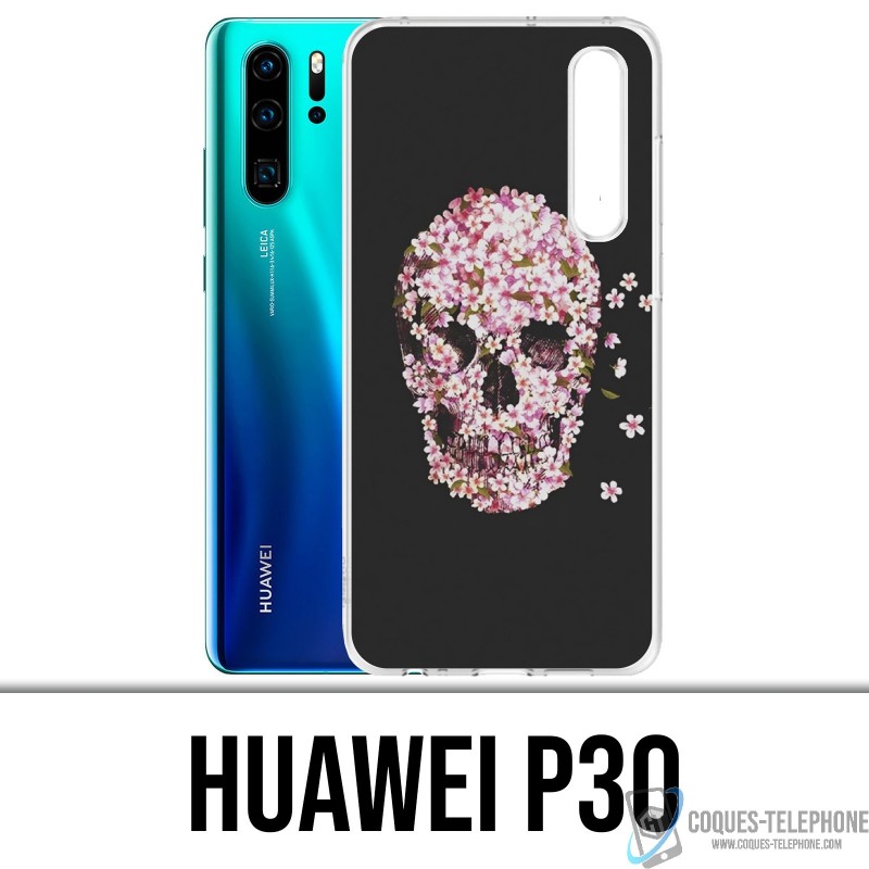 Funda Huawei P30 - Crane Flowers 2