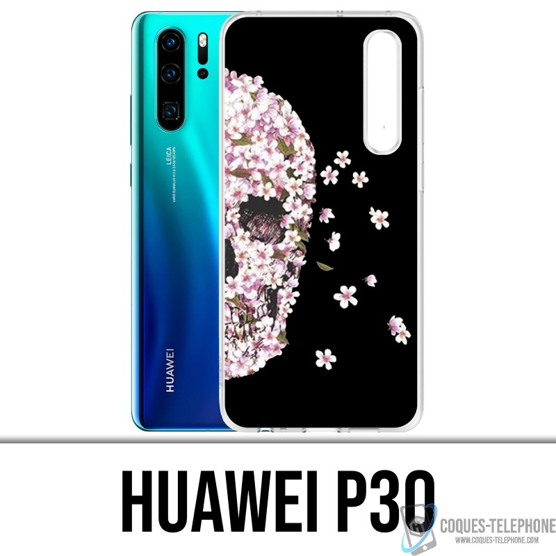 Funda Huawei P30 - Flores de grúa