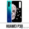 Case Huawei P30 - Crane Flowers