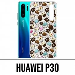 Coque Huawei P30 - Cupcake Kawaii
