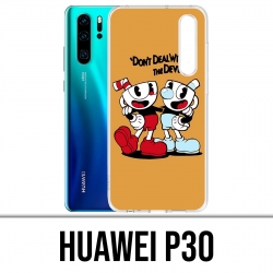 Huawei P30 Custodia - Cuphead