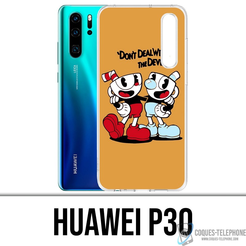 Funda Huawei P30 - Cuphead