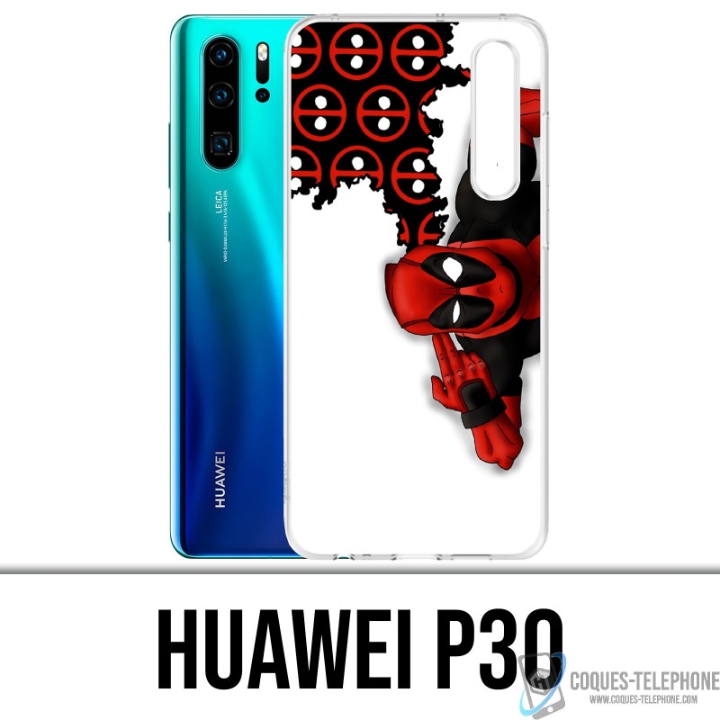Funda Huawei P30 - Deadpool Bang