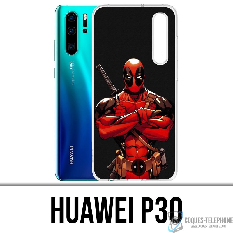 Funda Huawei P30 - Deadpool Bd